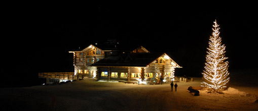 Rifugio nei pressi di Bormio a Natale