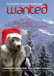 Copertina Wanted Magazine Novembre Dicembre 2009
