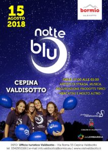 Notte Blu 2018 a Valdisotto